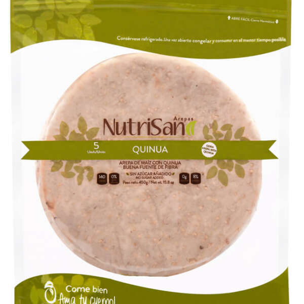 Arepa Quinua x 5 Unidades