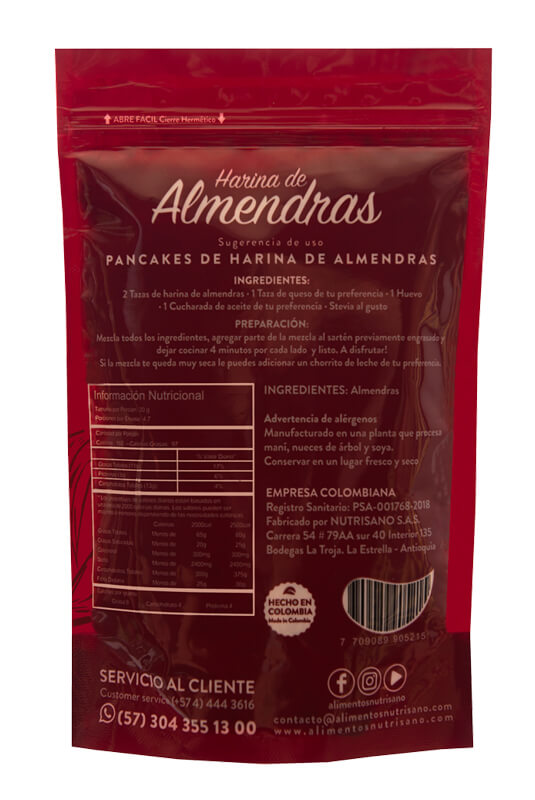 Harina de almendra x 150 gr - Image 3