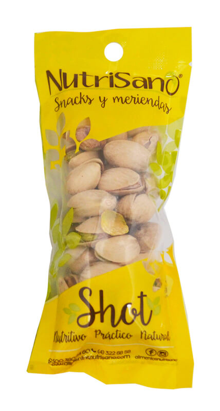 Shot Pistachos 40 gr x 12 Unidades