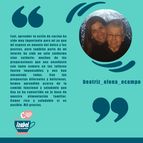 Isabel Cocina con Porposito Testimonios 13