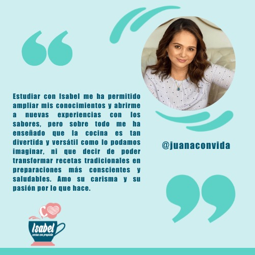 Isabel Cocina con Porposito Testimonios 2